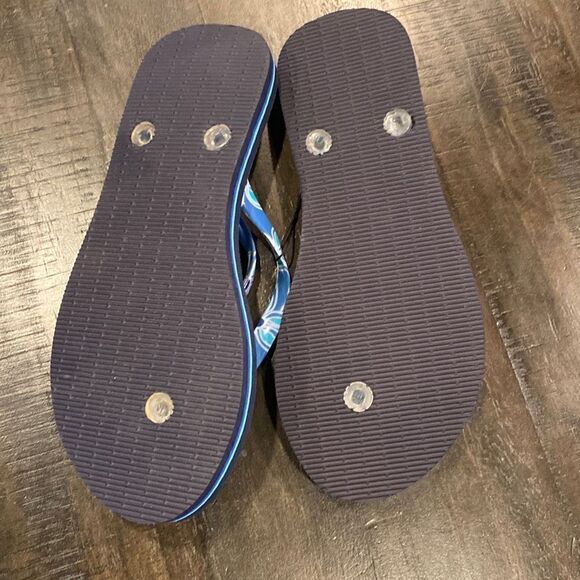 Vera Bradley Thong Sandal Flip Flop Multi Color Floral Women Size S 7 - Picture 4 of 5